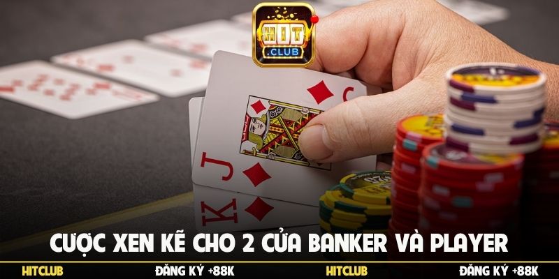 Cược xen kẽ cho 2 cửa banker và player