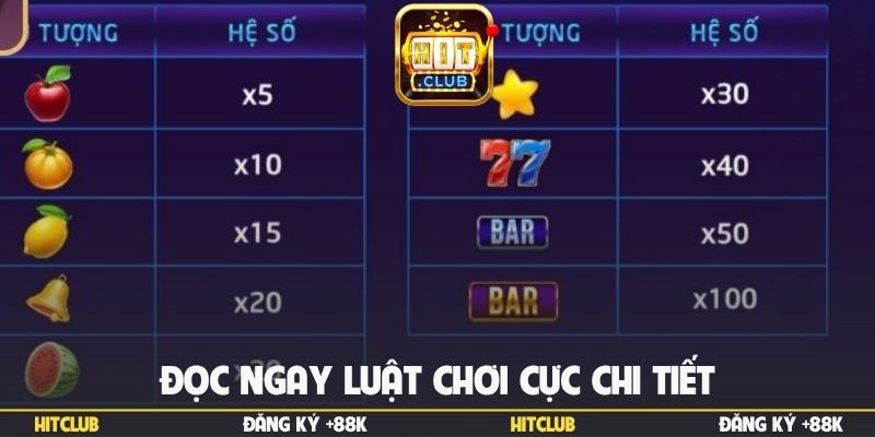 Đọc ngay luật chơi cực chi tiết