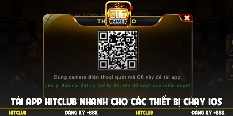 Tải app Hitclub nhanh cho các thiết bị chạy iOS